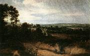 VADDER, Lodewijk de Landscape before the Rain wt oil painting on canvas